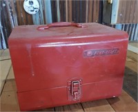Metal Powr-Kraft Tool Box