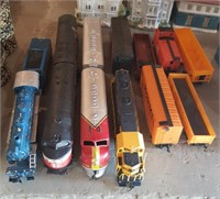 HO Gauge Train Engines & Cars