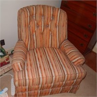 Nicely Upholstered Swivel Chair
