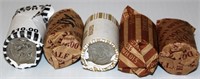 5 Rolls of 1970/80's US Kennedy Half Dollars