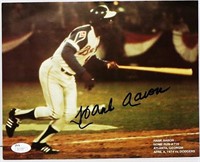 Signed Photo of Hank Aaron w PSA COA
