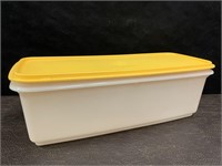 Yellow Tupperware Bread Keeper Storage Box