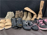 Girls Boots, Sandals & Nike Sneakers Sizes 4-6
