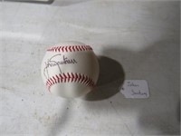 Johann Santana Autographed Baseball