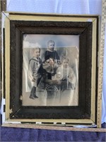 Antique Framed Portrait of Children