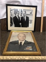Pr Framed Pictures (President Nixon, etc...)