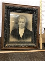 Fancy Framed Antique Portrait
