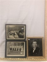 3 Old Framed Pictures