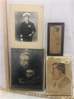 Antique military and sports Art Gallery Liquidation