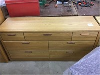7 drawer dresser 64” long