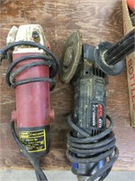 Skil grinder and Tool Shop grinder