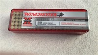 (100) Winchester 40gr 22 LR HP Ammo