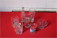 BOX OF MISC. GLASSWARE