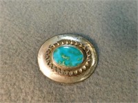 Turquoise Brooch