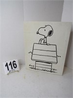 11x14" Snoopy Canvas Artwork (R1)