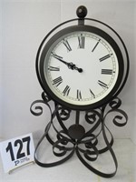 17" Tall Metal Clock (R1)