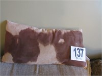 Cowhide Type Accent Pillow (R1)