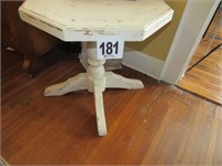 (8) Sided White Table (28" Across x 27" Tall)