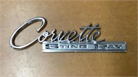 1964, 65 Corvette stingray glove box emblem