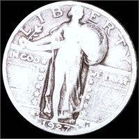1927-S Standing LIberty Quarter NICELY CIRCULATED