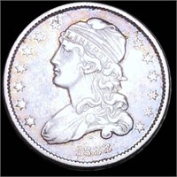 1833 Capped Bust Quarter AU+