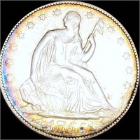 1855-O Seated Half Dollar CLOSELY UNCIRCULATED