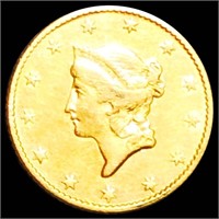 1849 Rare Gold Dollar LIGHTLY CIRCULATED