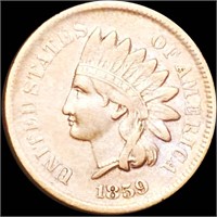 1859 Indian Head Penny LIGHTLY CIRCULATED