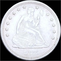 1876 Seated Liberty Quarter UNCIRCULATED