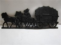 Cast Iron Horse Drawn Carriage - Has been welded