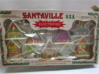 Santaville USA Vintage Decor- No Lights