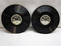 2 Vintage Edison Records