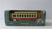 New In Box Anheuser Busch Trolley Car Bank