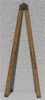 Vintage Lufkin Folding Wood Ruler