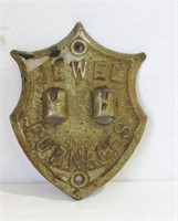 Vintage Jewel Furnaces Cast Badge