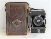 Vintage Zeiss Folding Camera & Case
