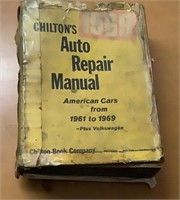 1961 to 69  Chiltons auto repair Guide