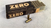(50) Zero Ammunition 148gr 38 Special Wadcutters