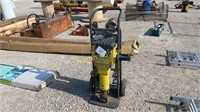 Bosch electric jack hammer on cart