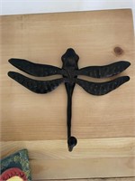 Vintage Metal Dragonfly Hook