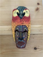 Costa Rica Indian Hand Painted /Carved Boruca Mask