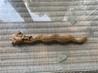 Kukulkan the Serpent Wood Carving