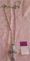 845 - CROSS & CHAIN NECKLACE (A65)