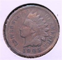 1905 INDIAN HEAD CENT VG