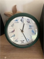 1997 Quartz Bird Wall Clock