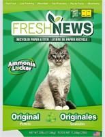 Fresh News Recycled Paper Cat Litter