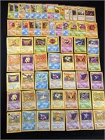 COMPLETE 1999 Pokemon Fossil Set EX to Mint