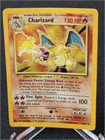 1999 Pokemon Charizard Holo/Rare 4/102 SEE PICS