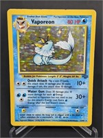1999 Pokemon Vaporeon Jungle Rare Holo 12/64
