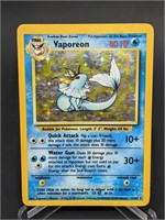 1999 Pokemon Vaporeon Rare Holo 12/64
